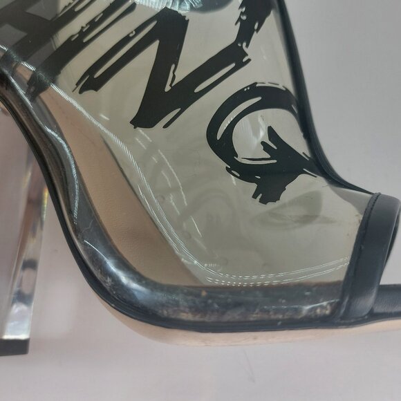 ALDO "DO YA THING" Clear Booties - Picture 9 of 10